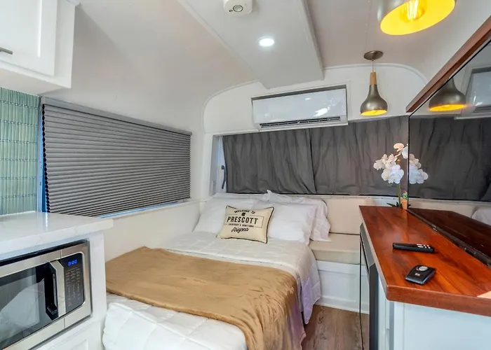 Airstream Escape Near Granite Creek In Prescott, Arizona